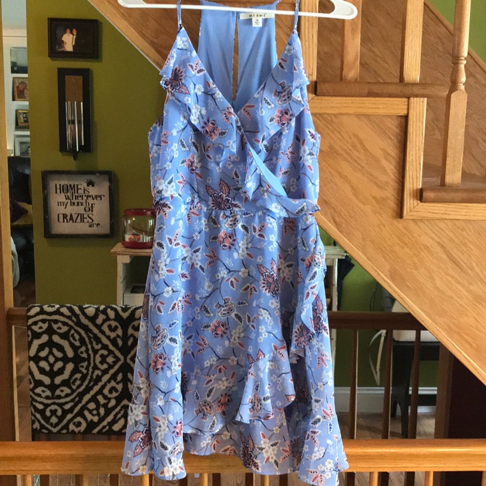 Floral summer cocktail dress!